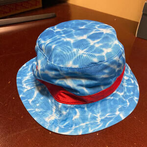 Mitchell & Ness Mens Blue Camouflage Lightweight Bucket Hat Size S/M